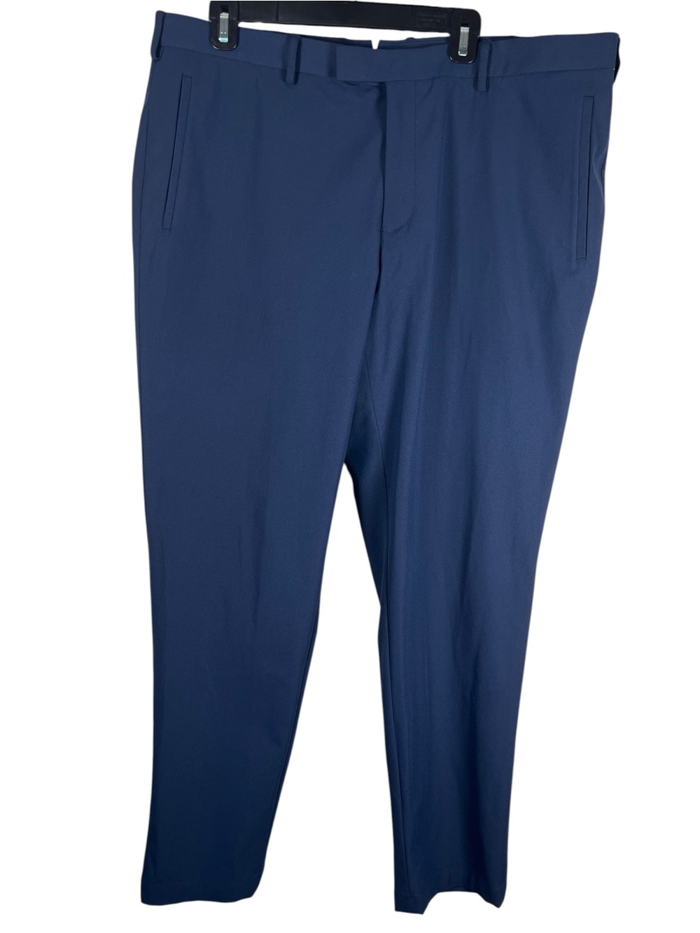 Sene Soho FlexTech Pants Mens 40x32 Navy Blue Stretch Performance Dress Golf